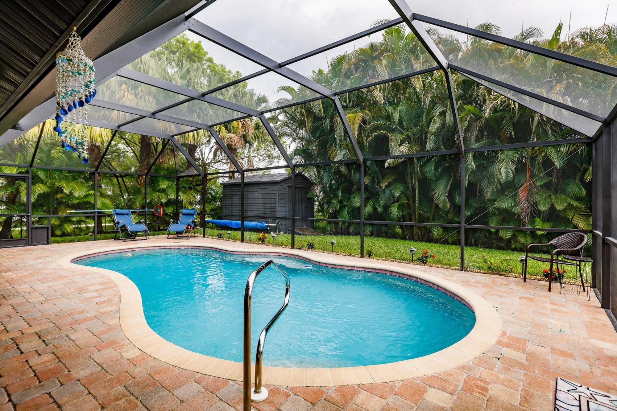 Sunny Oasis Getaway -Heated Pool-Mini Golf-Near Beach Nokomis Exteriör bild